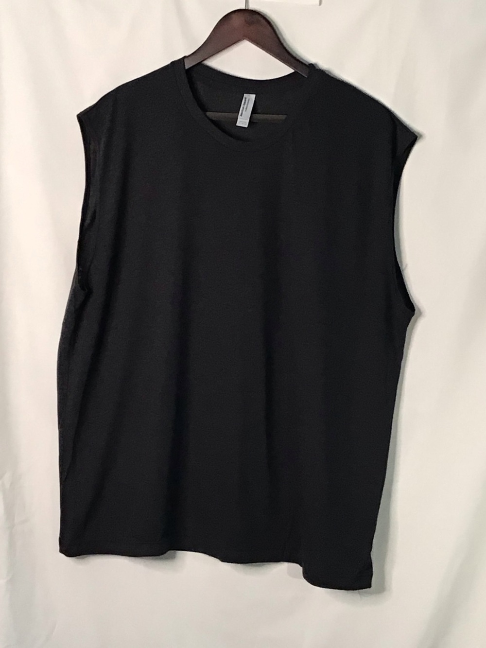 American Apparel Heather Grey Sleeveless Crewneck Tank